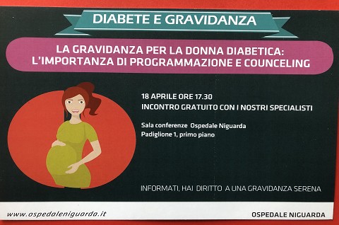 La Gravidanza per la donna Diabetica. Importanza di Programmazione e Counseling